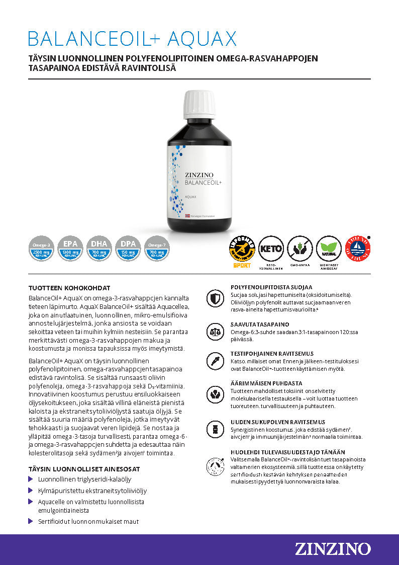 BalanceOil+ AquaX, 300 ml